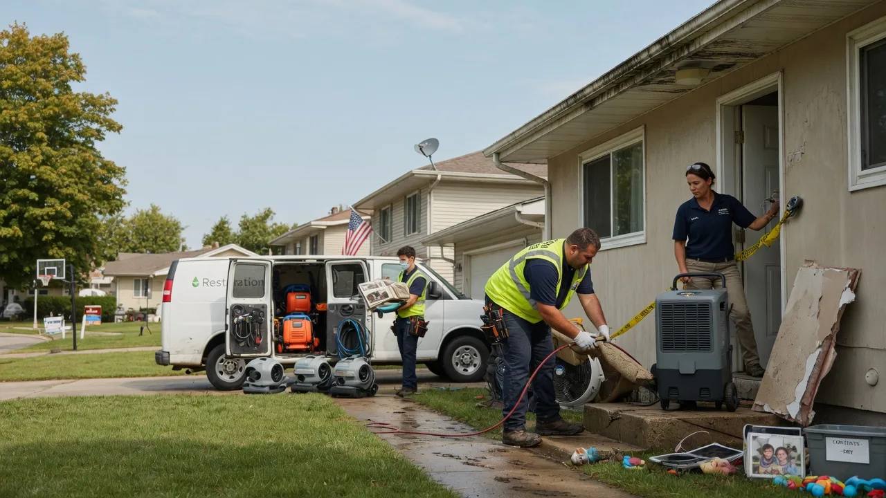 Water Damage Restoration in Riddlesburg, PA near me